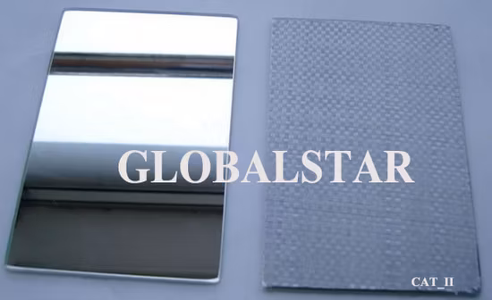 Specchio argentato con schienale di sicurezza, vetro a specchio senza rame, specchio decorativo di sicurezza per il bagno in float trasparente, specchio antico/specchio ultra chiaro in vetro stratificato temperato