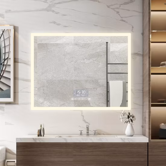 Produttore all'ingrosso di specchietti per il trucco per il trucco del bagno a LED